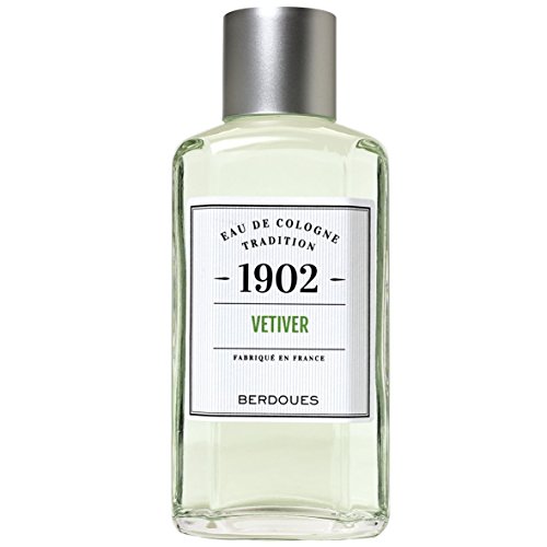 1902 VETIVER von Berdoues für Herren. EAU DE COLOGNE TRADITION SPLASH 16 oz / 480 ml