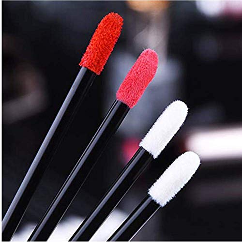 200pcs De Desechables Mini De Las Mujeres pincel labios para pintalabios Cepillos labios labio desechables pincel varitas Aplicador Perfecto maquillaje herramienta