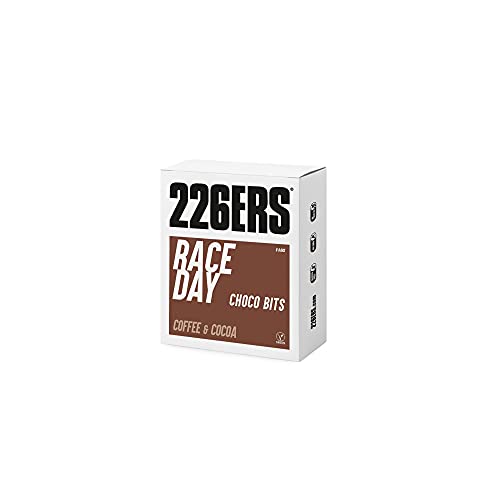226ERS RDB | Endurance & Energy Bars, Barritas Energéticas para Mayor Resistencia con Multivitaminas, Barras Veganas, Café y Cacao - 6 barras x 40 g