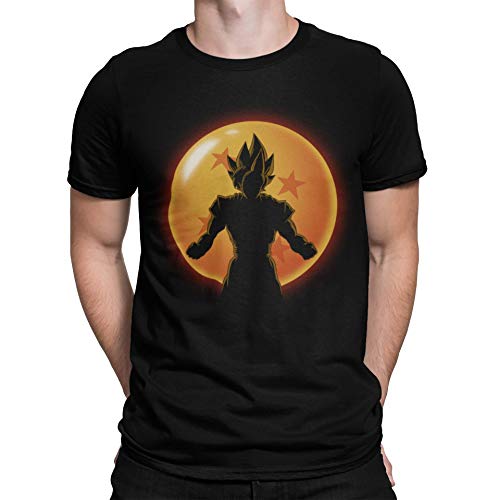 4523-Camiseta Premium,Super Saiyan Hero (ddjvigo)-L