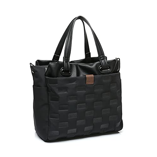 Abbacino bolso shopper de mujer acolchado en negro