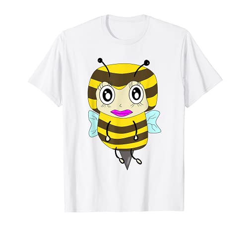 Abeja femenina busca colmena, apicultor de abejas. Camiseta