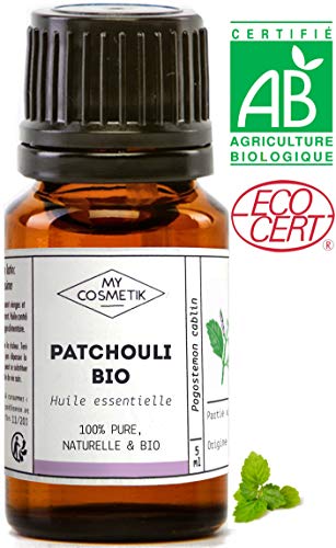 Aceite esencial de Pachuli orgánico - MY COSMETIK - 10 ml