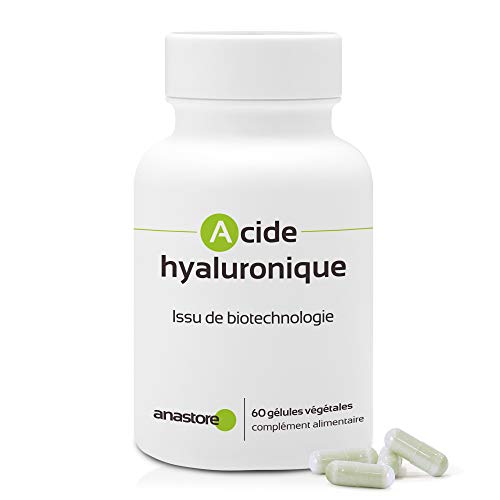 ÁCIDO HIALURÓNICO, PRODUCTO DE BIOTECNOLOGÍA * 100 mg / 60 cápsulas * Articulaciones (dolor de articulaciones, inflamación), Inmunitario (respiración), Piel (antiedad, hidratación), Visión