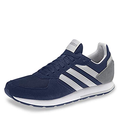 Adidas 8k, Zapatillas Hombre, Azul (Dark Blue/Grey Two F17/Grey Three F17 Dark Blue/Grey Two F17/Grey Three F17), 40 2/3 EU