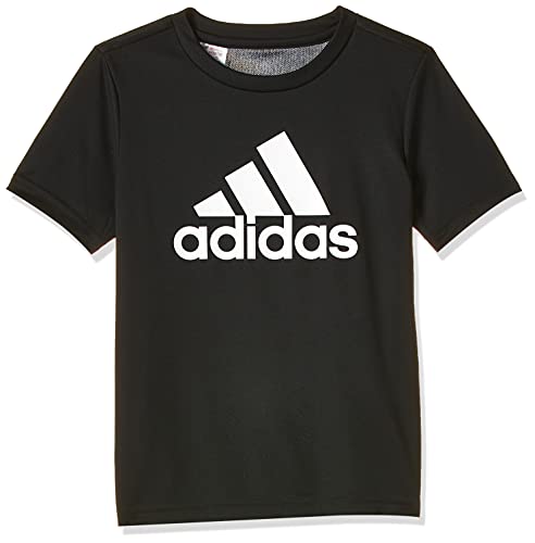 adidas GN1478 B BL T T-Shirt Boys Black/White 3-4Y