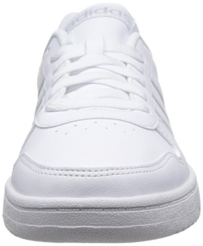 adidas Hoops 2.0, Zapatillas Hombre, Blanco (Footwear White/Footwear White/Grey 0), 42 EU