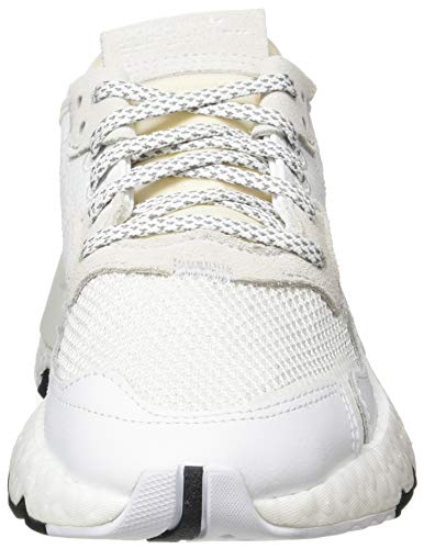 Adidas Nite Jogger J, Zapatillas de Gimnasio, FTWR White/FTWR White/Crystal White, 36 2/3 EU