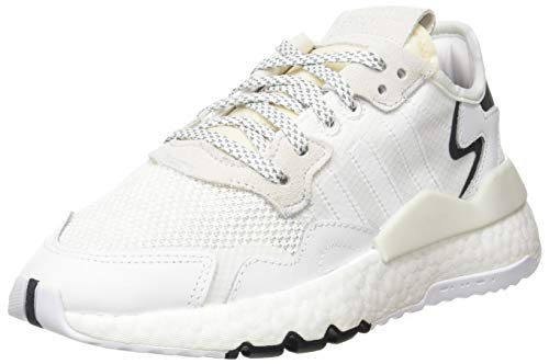 Adidas Nite Jogger J, Zapatillas de Gimnasio, FTWR White/FTWR White/Crystal White, 36 2/3 EU