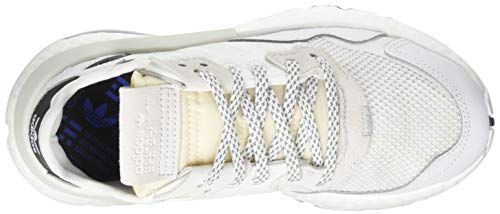 Adidas Nite Jogger J, Zapatillas de Gimnasio, FTWR White/FTWR White/Crystal White, 36 2/3 EU