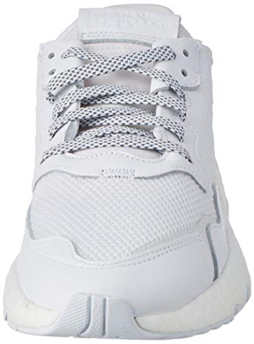 adidas Nite Jogger, Zapatillas de Running de Carreras Hombre, Footwear White Footwear White Footwear White, 42 EU