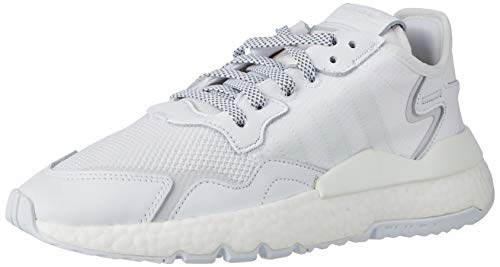 adidas Nite Jogger, Zapatillas Hombre, Footwear White Footwear White Footwear White, 40 2/3 EU