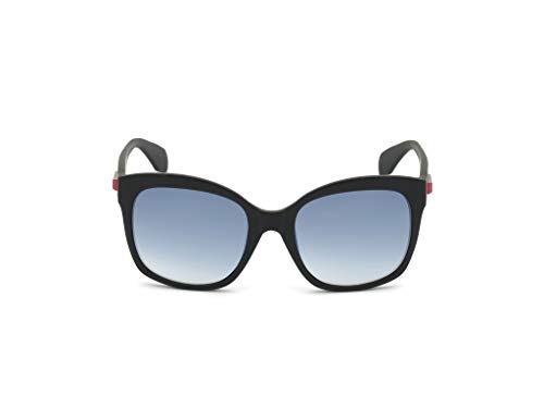 adidas OR0012 Gafas, Matte Black/Smoke Mirror, 54 para Mujer