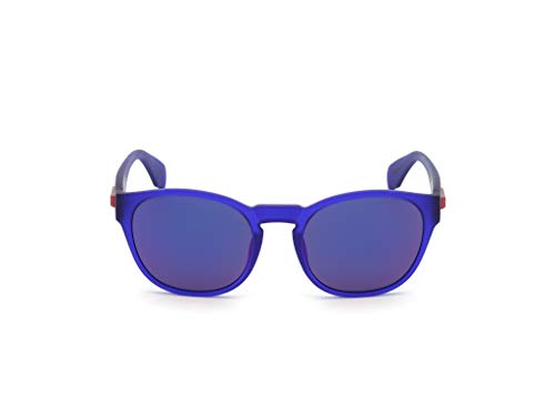 adidas OR0014 Gafas, Matte Violet/BLU Mirror, 54 Unisex Adulto
