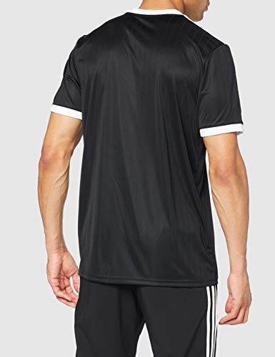 adidas TABELA 18 JSY T-Shirt, Hombre, Black/White, M