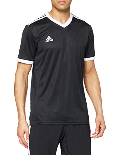 adidas TABELA 18 JSY T-Shirt, Hombre, Black/White, M