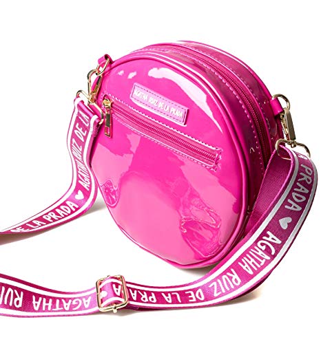 Agatha Ruiz de la Prada Bolso Bandolera Redonda Rosa