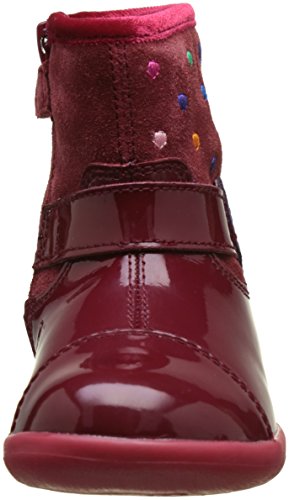 Agatha Ruiz de la Prada Rieti, Botas Plisadas, Rojo Y Burdeos, 32 EU