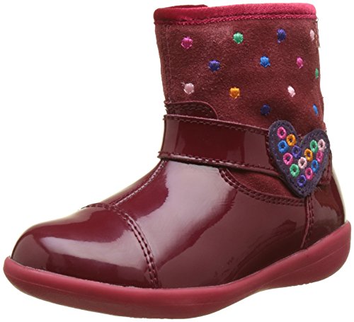 Agatha Ruiz de la Prada Rieti, Botas Plisadas, Rojo Y Burdeos, 32 EU