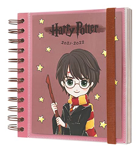 Agenda Harry Potter 2021 2022 - Agenda Escolar 2021-2022 / Agenda 2022 dia por página - Agenda 11 meses desde Agosto de 2021 a Junio de 2022 │ Producto con licencia oficial - Agenda Erik