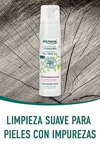 alkmene gel limpiador facial - espuma limpiadora para cara y cuerpo - Vegana, sin siliconas ni parabenos - cuidado de la piel para mujeres y hombres 2x 200 ml