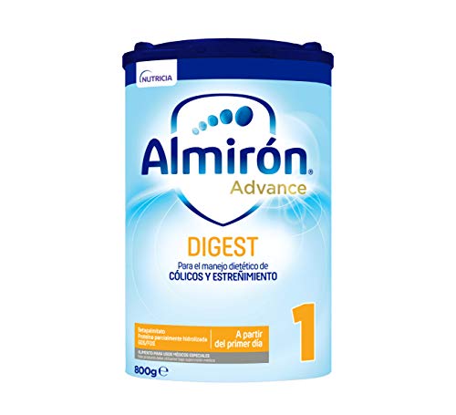 Almirón Advance Digest 1 Leche Fórmula en Polvo, a partir del Primer Día, 800g