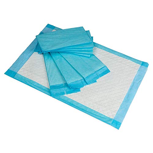 Almohadillas desechables para incontinencia 50 piezas 40x60cm 6 capas azul, absorbencia, Protector para cama, almohadillas de higiene