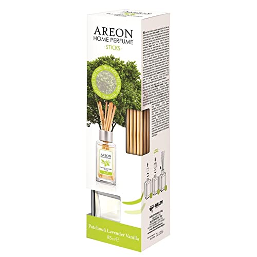 Ambientador Areon Casa parfüme Pachuli de lavanda de vainilla 85 ml.