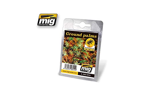 AMMO Ground Palms-Plantas Cortadas con láser, Multicolor MIG-8454