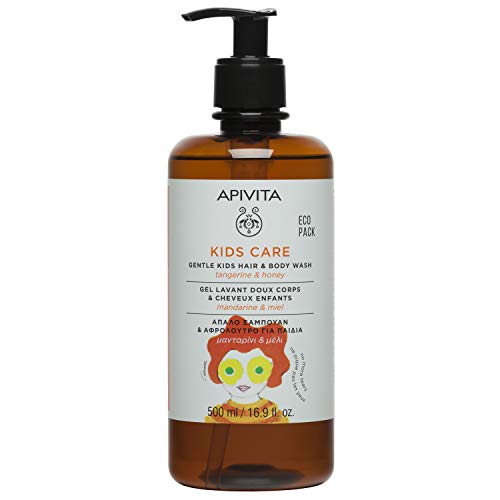 Apivita Gel de Baño KIDS CARE Cuerpo&Cabello - Ecopack 500ml