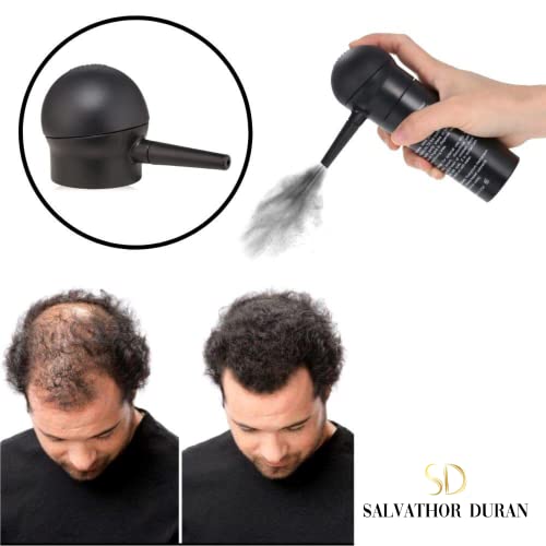 Aplicador de Fibras Capilares Universal - Aplicador para el densificador de cabello SD Salvathor Duran - Atomizador de fibras capilares Universal