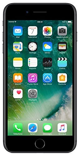 Apple iPhone 7 Plus SIM-Free Smartphone Black 128GB (Renewed)