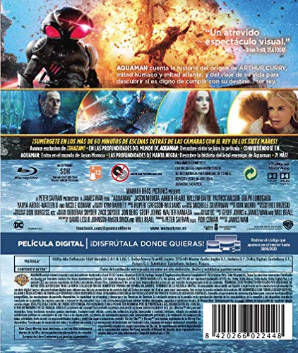 Aquaman Blu-Ray [Blu-ray]