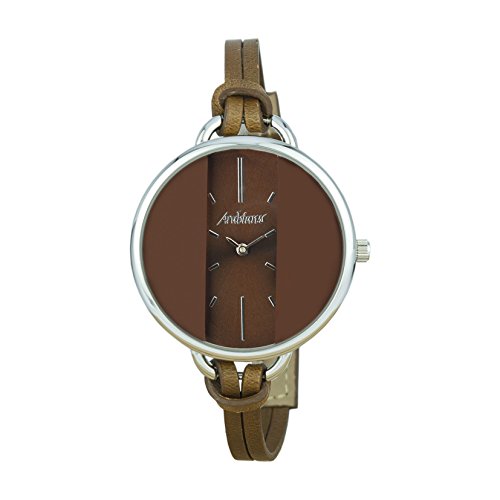 Arabians Reloj Analógico para Mujer de Cuarzo con Correa en Cuero DBA2240M