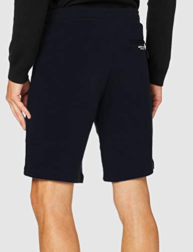 Armani Exchange French Terry Pantalones Cortos, Azul (Navy 1510), 46 (Talla del Fabricante: X-Small) para Hombre