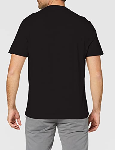 Armani Exchange Pima Logo Camiseta, Negro (Black 1200), X-Small para Hombre