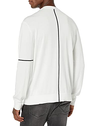 Armani Exchange Pullover Sweater, White, S