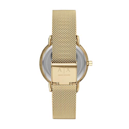 Armani Exchange Reloj Analogico para Mujer de Cuarzo con Correa en Acero Inoxidable AX5536