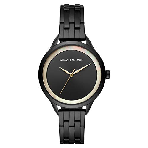 Armani Exchange Reloj Analogico para Mujer de Cuarzo con Correa en Acero Inoxidable AX5610