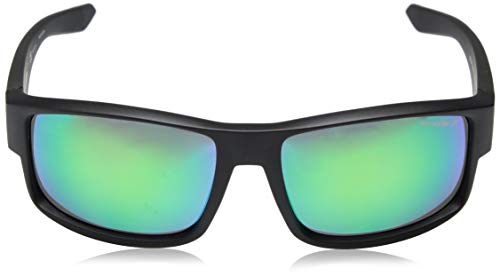 Arnette 0AN4224 01/1I 59 Gafas de Sol, Negro (Matte Black/Polardarkgreymirrorgreen), Hombre