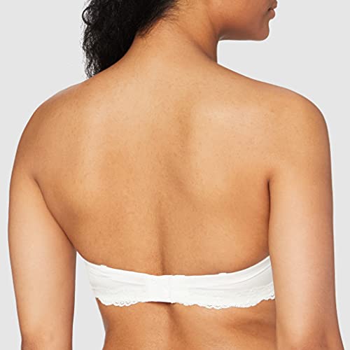 Aubade Sujetador Bandeau para Mujer - modelo: Belle D'Ispahan Blanco 90B