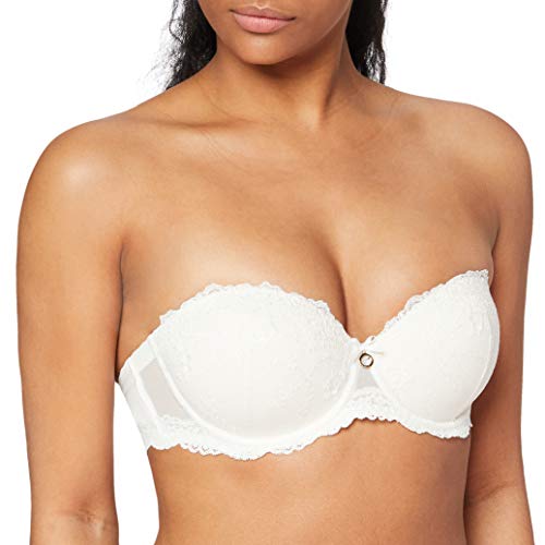 Aubade Sujetador Bandeau para Mujer - modelo: Belle D'Ispahan Blanco 90B