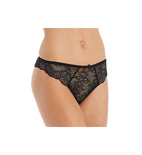 Aubade Tanga para Mujer - modelo: Danse Des Sens Negro Talla EU: 42 (Talla FR: 4)