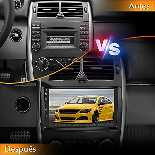 AWESAFE Android 10.0 [2GB+32GB] Radio Coche con Pantalla Táctil 9 Pulgadas para Mercedes-Benz, Autoradio para Clase A W169/Clase B W245/Clase V W639/Vito/Viano/W906/Sprinter 2500/3000, con Bluetooth