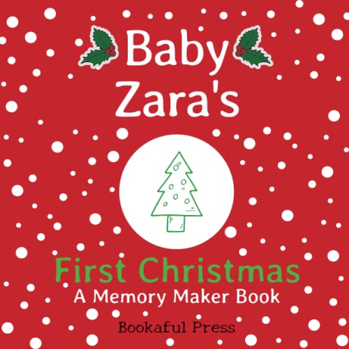Baby Zara's First Christmas: "A DIY Christmas Memory Maker Book"