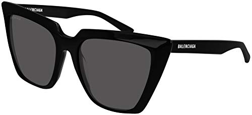 Balenciaga Gafas de Sol BB0046S Black/Grey 55/18/140 mujer