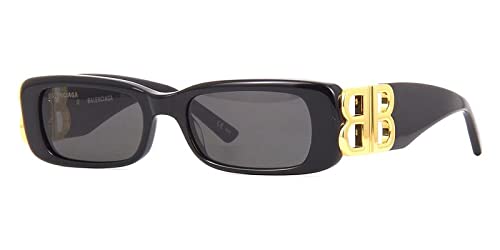 Balenciaga Gafas de Sol BB0096S Black/Grey 51/18/130 mujer