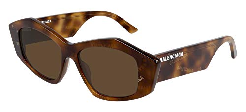 Balenciaga Gafas de Sol BB0106S Havana/Brown 52/15/140 mujer