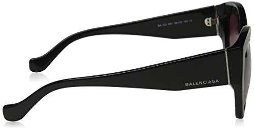 Balenciaga Gafas de Sol, Negro (Black), 56.0 para Mujer