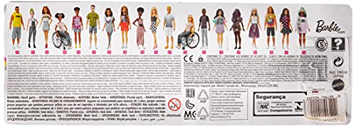 Barbie Fashionista Muñeco Ken Rubio Largo (Mattel GHW66) , color/modelo surtido